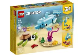Lego creator delfin si broasca testoasa 31128