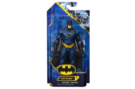 Figurina batman 15cm cu costum albastru metalizat