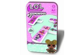 Domino in cutie de metal lol