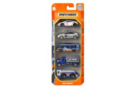 Matchbox set 5 masinute metalice mbx airport scara 1:64
