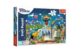 Puzzle trefl 100 piese rodzina treflika seara de basme