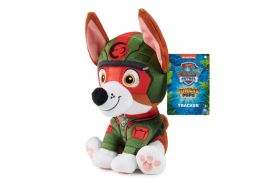 Patrula catelusilor jungle jucarie de plus tracker 20cm