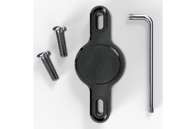 Suport Apple AirTag pentru cadru Muc-Off Secure Tag Holder V2 Negru