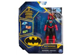 Figurina batwoman 15cm articulata si cu 3 accesorii surpriza