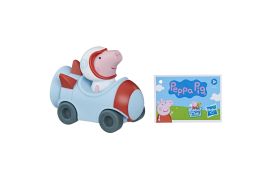 Peppa pig masinuta buggy si figurina purcelusul astronaut