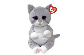 Plus ty 24cm beanie bellies pisicuta gri morgan