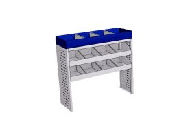 Sistem mobilier modular Provan VCPL-100-029-1 pentru VOLKSWAGEN Caddy 2020, ampatament L1 (2755 mm), inaltime H1 (1856 mm)