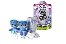 Hatchimals gemenii mov sau turcoaz