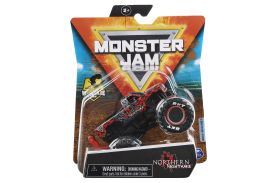 Monster jam masinuta metalica northern nightmare scara 1 la 64