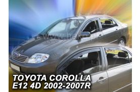 Paravanturi Heko Compatibile TOYOTA Corolla E120/ E130 2000-2006 Sedan - fata si spate