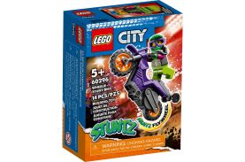 Lego city motocicleta de cascadorie weelie 60296