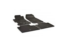 Covorase auto negre din cauciuc pentru HONDA Civic 7 2001-2005 Gumarny Zubri