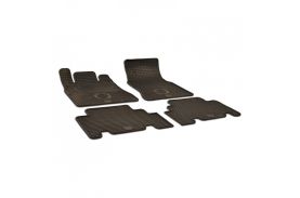 Covorase auto negre din cauciuc pentru MERCEDES (W168) A-Class 1997-2004 Gumarny Zubri