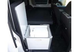 Cutie de depozitare VW Caddy Camp Maxi, alb lucios