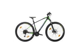Bicicleta MTB Sprint Apolon 29 Negru Mat/Verde Neon 520 mm