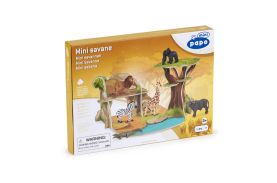 Papo mini display savana