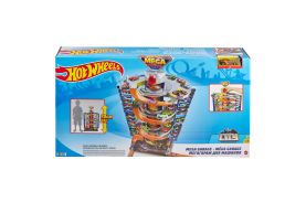 Hot wheels action mega garajul