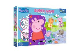 Puzzle trefl primo  super giant 15 peppa pig