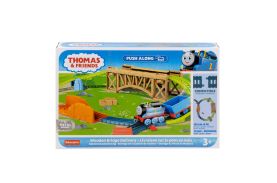 Thomas set de joaca cu locomotiva push along thomas si accesorii_HHV79