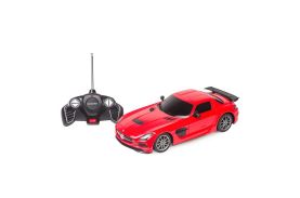 Masina cu telecomanda mercedes-benz sls amg rosu cu scara 1 la 18