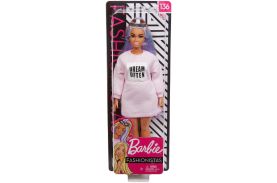 Papusa barbie fashionista rochita roz dream often