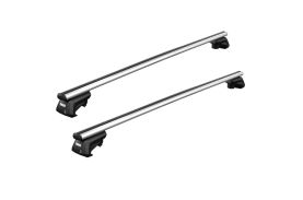 Bare transversale Thule SmartRack XT aluminiu 135 cm pentru VOLKSWAGEN Amarok 4 usi Pickup, model 2023 - prezent, Sistem cu prindere pe bare longitudinale