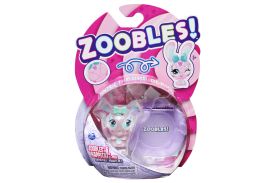 Zoobles animalute colectabile iepuras roz