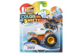 Hot wheels monster truck camion the hog cu culori schimbatoare scara 1:64