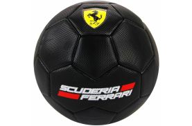 Minge de fotbal ferrari neagra marimea 5 editie limitata