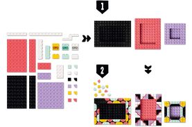 Lego dots rame foto creative 41914