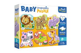 Puzzle trefl primo baby progressive safari
