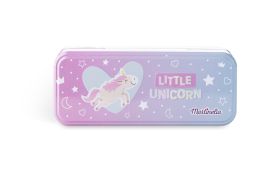 Martinelia little unicorn trusa de machiaj in cutie de metal cu 3 compartimente