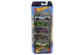 Set 5 masini hot wheels lets race