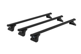 Sistem de 3 bare transversale otel CRUZ 923-066 Cargo Xpro 2022 SF3-145 pentru Volkswagen Caravelle T7 (LWB - fixpoint) (2024 -> prezent) cu puncte fixe