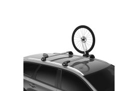 Suport pentru prinderea rotii pe barele transversale Thule Front Wheel Holder 547001