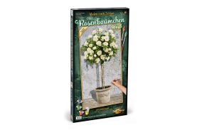 Kit pictura pe numere schipper trandafiri albi