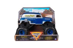 Monster jam masinuta metalica grave digger scara 1:24