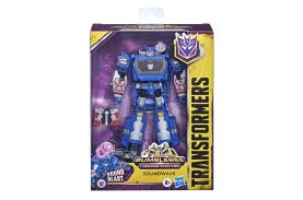 Transformers robot vehicul cyberverse deluxe soundwave