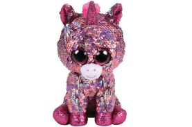 Plus ty 15cm boos unicornul roz cu paiete
