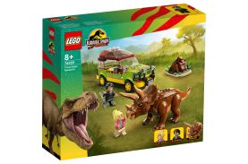 Lego jurrasic world cercetarea dinozaurului triceratops 76959