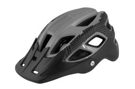 Casca Force Aves MTB E-bike, Gri/Negru Mat L-XL (58-61 cm)