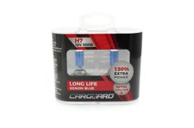 Set de 2 becuri Halogen H7, 100W +130% Intensitate - LONG LIFE - CARGUARD