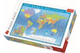 Puzzle trefl 2000 harta politica a lumii