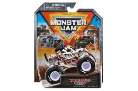 Monster jam masinuta metalica monster mutt dalmatian scara 1 la 64