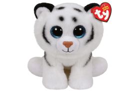 Plus ty 15cm beanie babies tundra tigru alb