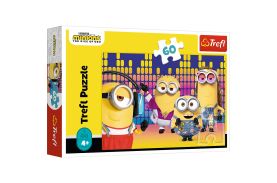 Puzzle trefl 60 minionii dansatori