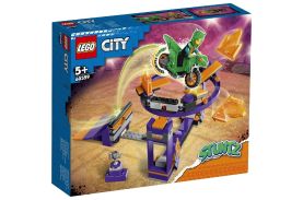 Lego city provocarea de cascadorii pe rampa cu saritura prin cos 60359