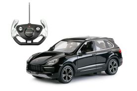 Masina cu telecomanda porsche cayenne turbo negru cu scara 1 la 14