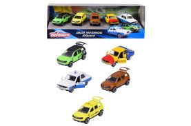 Majorette set 5 masinute metalice dacia