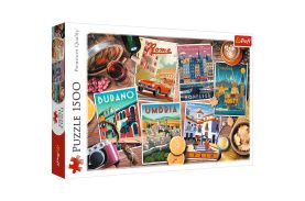 Puzzle trefl 1500 calatorind prin europa